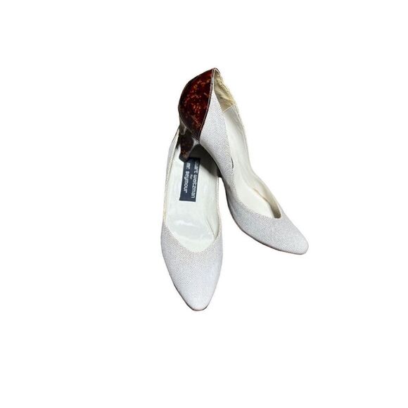 Stuart Weitzman For Mr. Seymour Vintage  Tortoise Pumps Size 7.5 AA - Picture 1 of 4